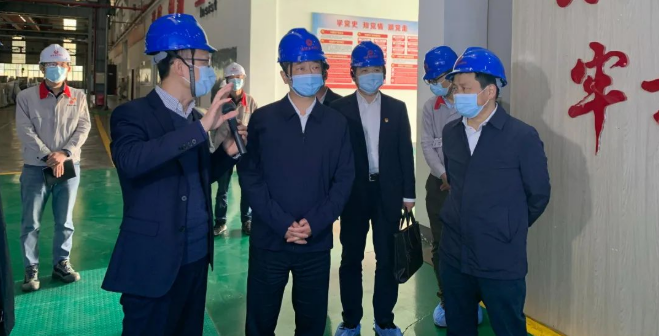 益陽(yáng)市委副書(shū)記、市長(zhǎng)陳競(jìng)一行蒞臨我司調(diào)研考察